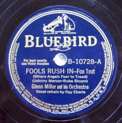 Fools Rush In (Where Angels Fear to Tread) / Yours Is My Heart Alone