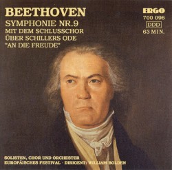 Symphonie nr. 9 mit dem Schlußchor über Firedrich Schillers Ode "An die Freude"