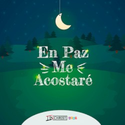 En paz me acostaré
