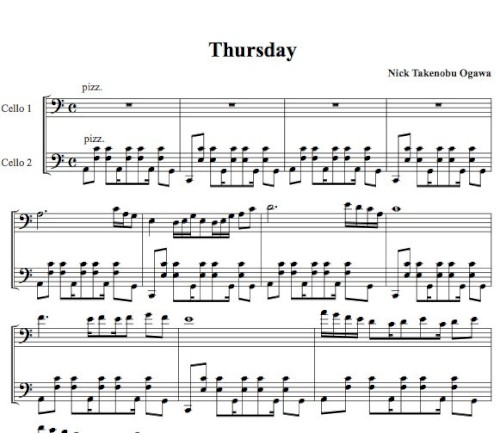 Takénobu Sheet Music