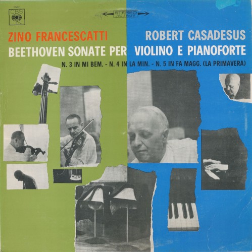 Violin Sonatas: No.3 / No. 4 / No.5