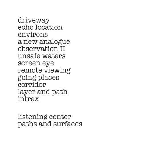 Paths and Surfaces