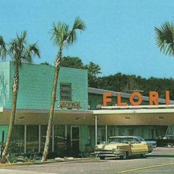 Waiting in the Motel Lobby While My Grandparents Bring the Car Around