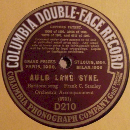 Auld Lang Syne / Don't Leave the Old Folks, Jennie