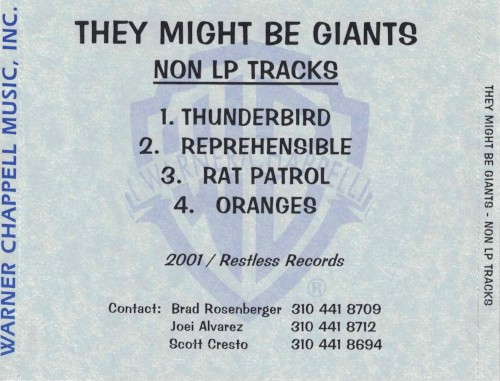 Non LP Tracks