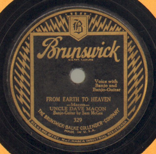 From Earth To Heaven / Over The Road I'm Bound To Go