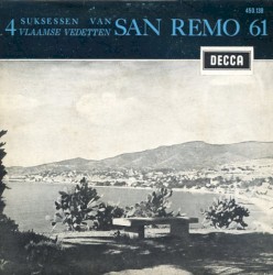 4 suksessen van San Remo 61 (4 Vlaamse vedetten)