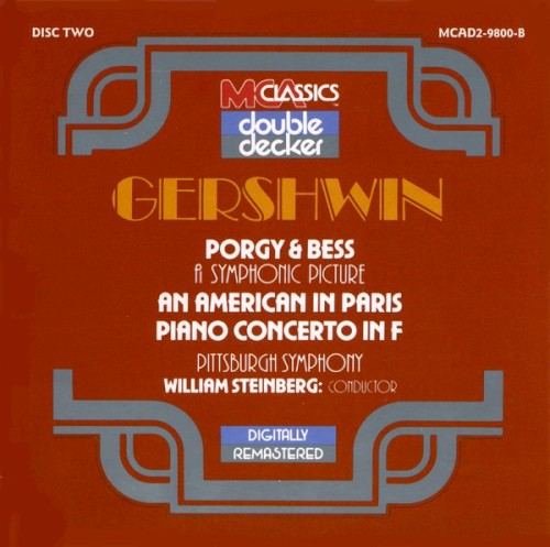 Billy the Kid / Rodeo (Four Dances) / El Salon Mexico / Appalachian Spring / Porgy and Bess / Piano Concerto in F / An American in Paris