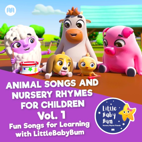 Animal Songs and Nursery Rhymes for Children, Vol. 1 - Fun Songs for Learning with LittleBabyBum