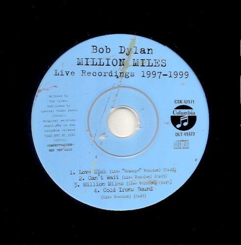 Million Miles: Live Recordings 1997-1999