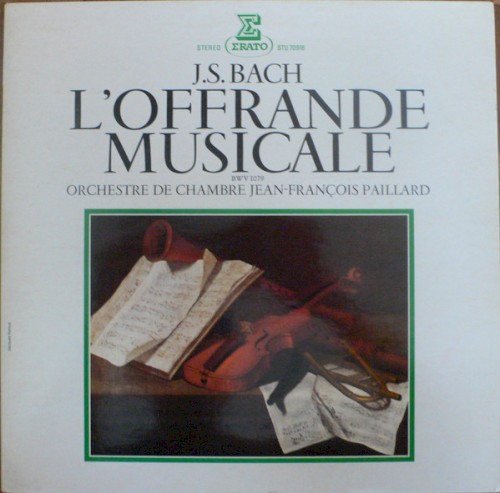 L'Offrande Musicale, BWV 1079