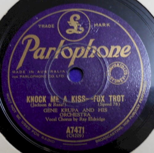 Knock Me a Kiss / "Murder" He Says