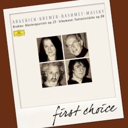 Brahms: Klavierquartett, op. 25 / Schumann: Fantasiestücke, op. 88