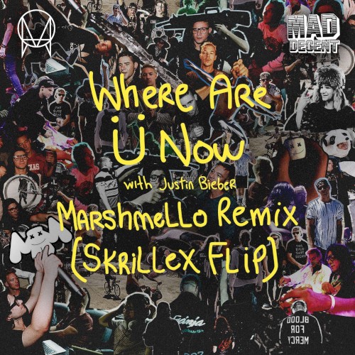 Where Are Ü Now? (Marshmello remix) (Skrillex Flip)