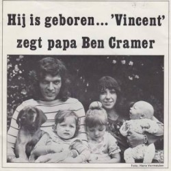 Hij is geboren…‘Vincent’ zegt papa Ben Cramer / Bedankt, namens Vincent