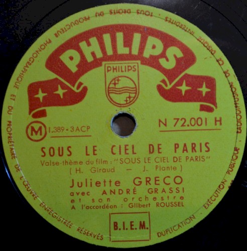 Sous le ciel de Paris / Embrasse‐moi