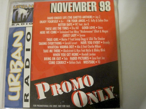Promo Only: Urban Radio, November 1998