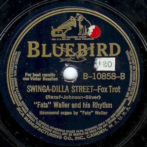 "Fats" Waller's Original E Flat Blues / Swinga-Dilla Street