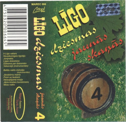Līgo dziesmas jaunās skaņās 4
