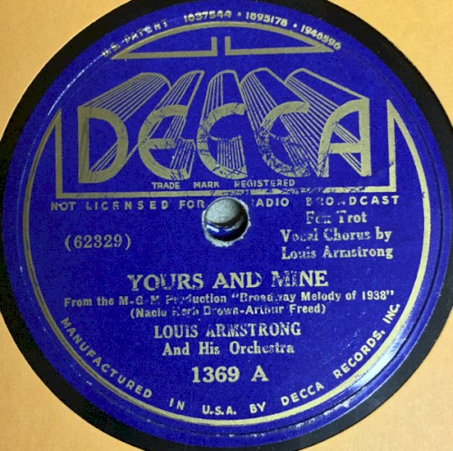 Yours and Mine / Sun Showers