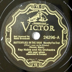 Butterflies in the Rain / Roll Along, Kentucky Moon