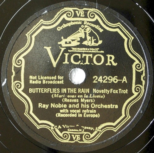 Butterflies in the Rain / Roll Along, Kentucky Moon