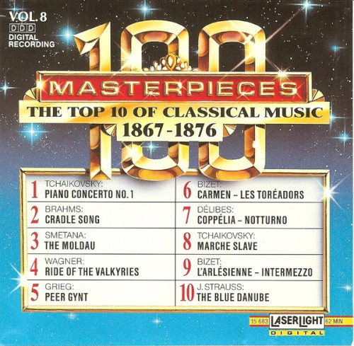 100 Masterpieces, Volume 8: The Top 10 of Classical Music 1867-1876