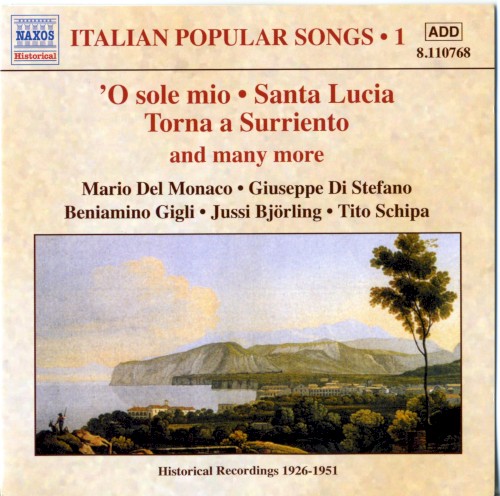 Italian Popular Songs, Volume 1