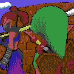 Zelda C64 8-bit chiptune tribute