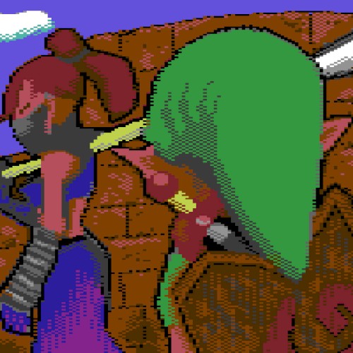 Zelda C64 8-bit chiptune tribute