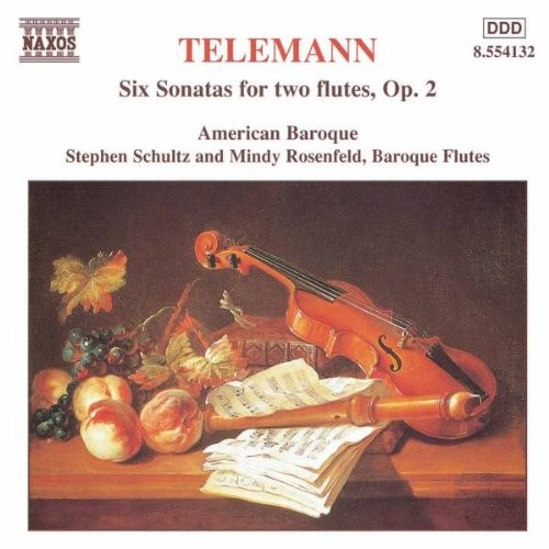 Six Sonatas for two flutes, Op. 2 (American Baroque)