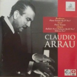 Beethoven: Piano Sonate op. 27 no. 1 / Liszt: Piano Sonata / Chopin: Ballade no. 4, Nocturne op. 62 no. 1, Scherzo no. 1