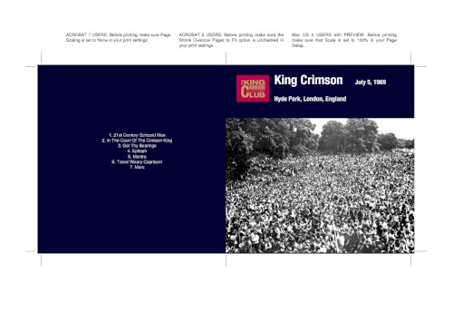 Live in Hyde Park July 5, 1969