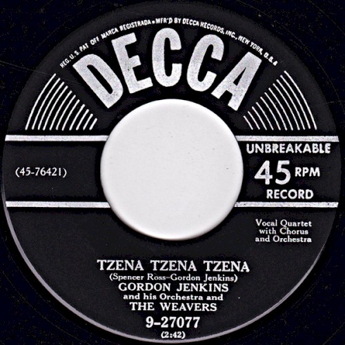 Tzena Tzena Tzena / Goodnight Irene