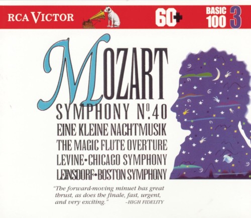 Symphony No. 40 / Eine kleine Nachtmusik / The Magic Flute Overture