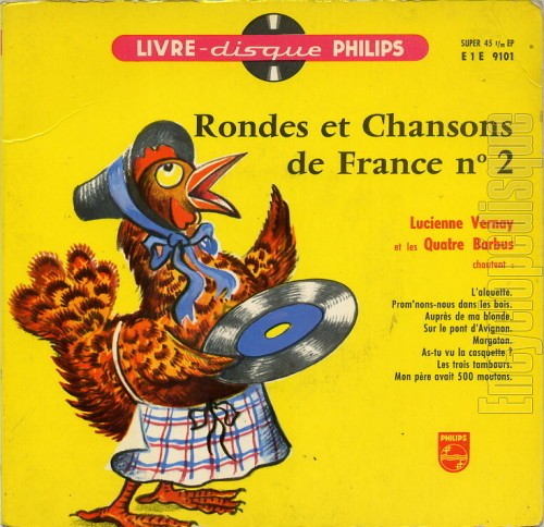 Rondes et chansons de France n° 2