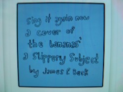 Sing it Again Now! A Cover of The Bananas' A Slippery Subject