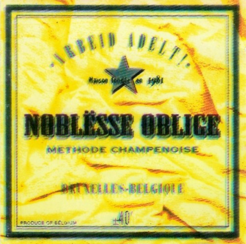 Noblësse oblige