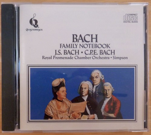 Bach Family Notebook