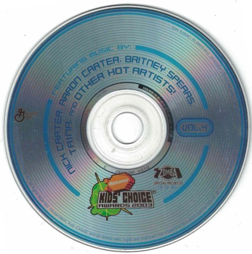 Nickelodeon Kids' Choice Awards 2003, Volume 4
