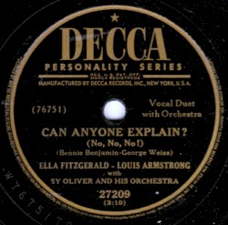 Can Anyone Explain? (No, No, No!) / Dream a Little Dream of Me