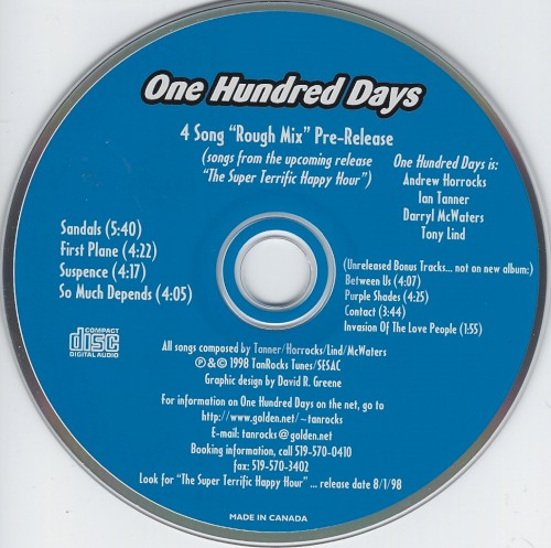 4 Song "Rough Mix" Pre-Release (Songs From The Upcoming Release "The Super Terrific Happy Hour")