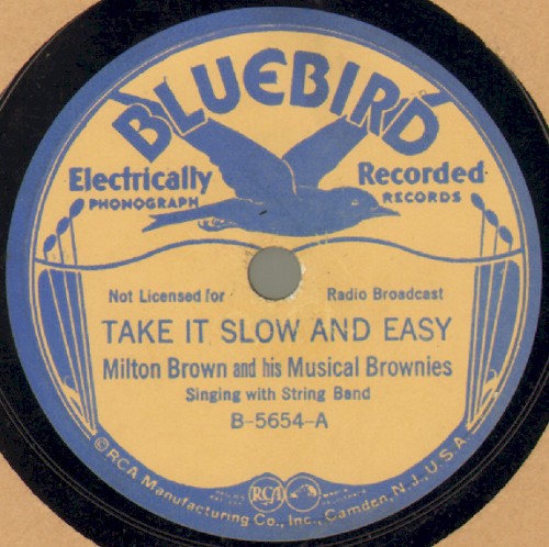 Take It Slow and Easy / Get Along, Cindy