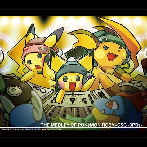 THE MEDLEY OF POKéMON RGBY+GSC ‐3PBs‐