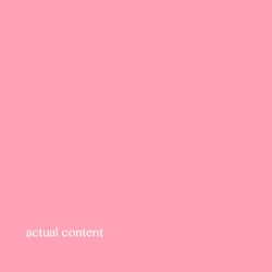 actual content