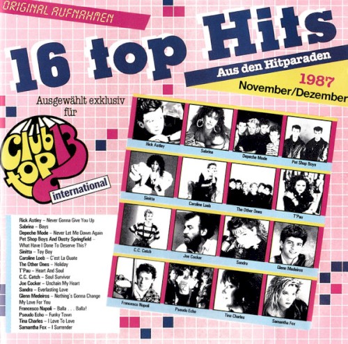 Club Top 13 International: November / Dezember 1987