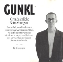 Grundsätzliche Betrachtungen – Anschaulich gemacht an kuriosen Einzelleistungen der Tücke des Alltags, was als Programmtitel vermutlich ein bißchen zu lang ist, zumal darin eine, sei’n wir ’mal ehrlich, sehr unelegante Genitivkette enthalten ist.