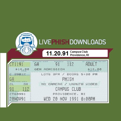 1991-11-20: Campus Club, Providence, RI, USA