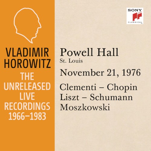 Vladimir Horowitz in Recital at Powell Hall St. Louis November 21 1976