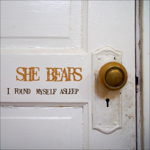 I Found Myself Asleep